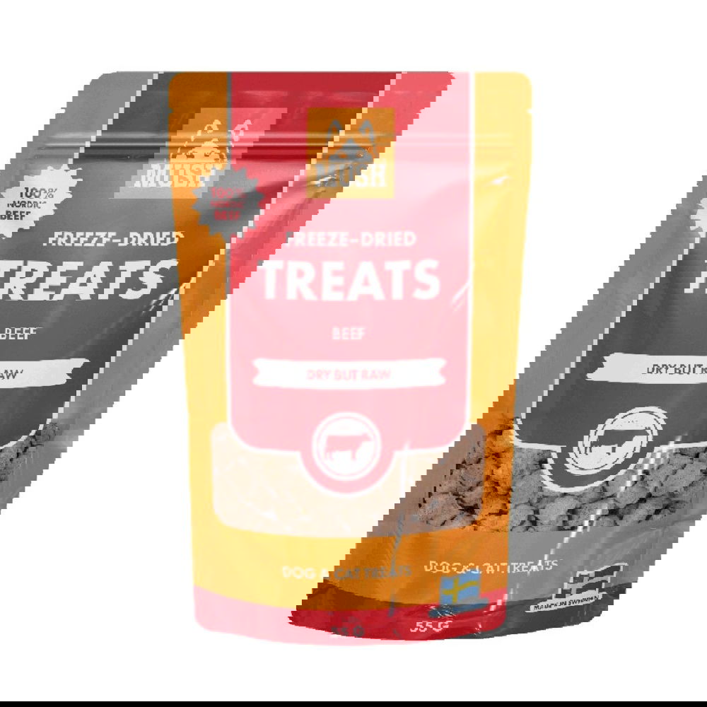MUSH Freeze-Dried Nauta 55g herkku koiralle