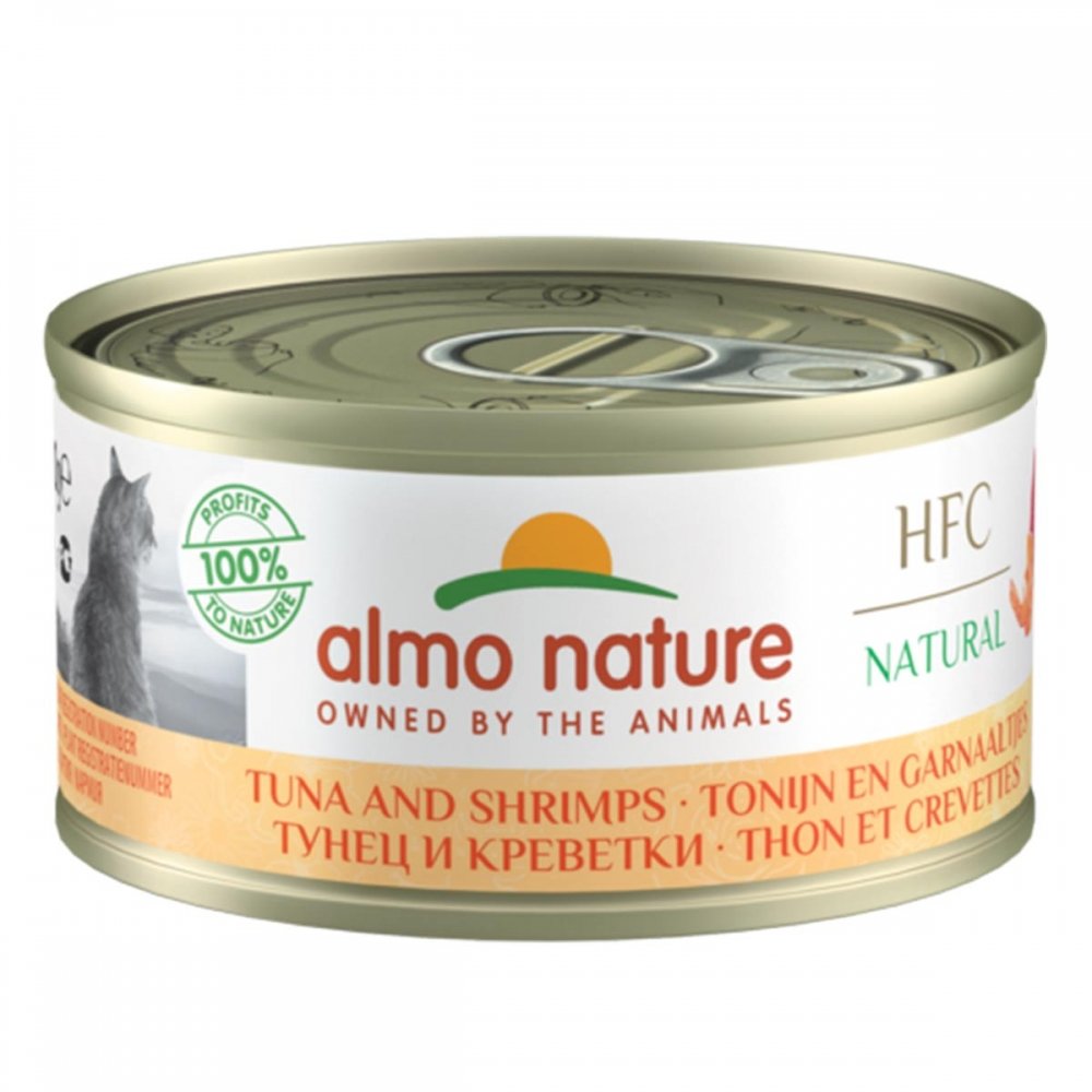 Almo Nature HFC, tonnik ja katkarapu (70 g)