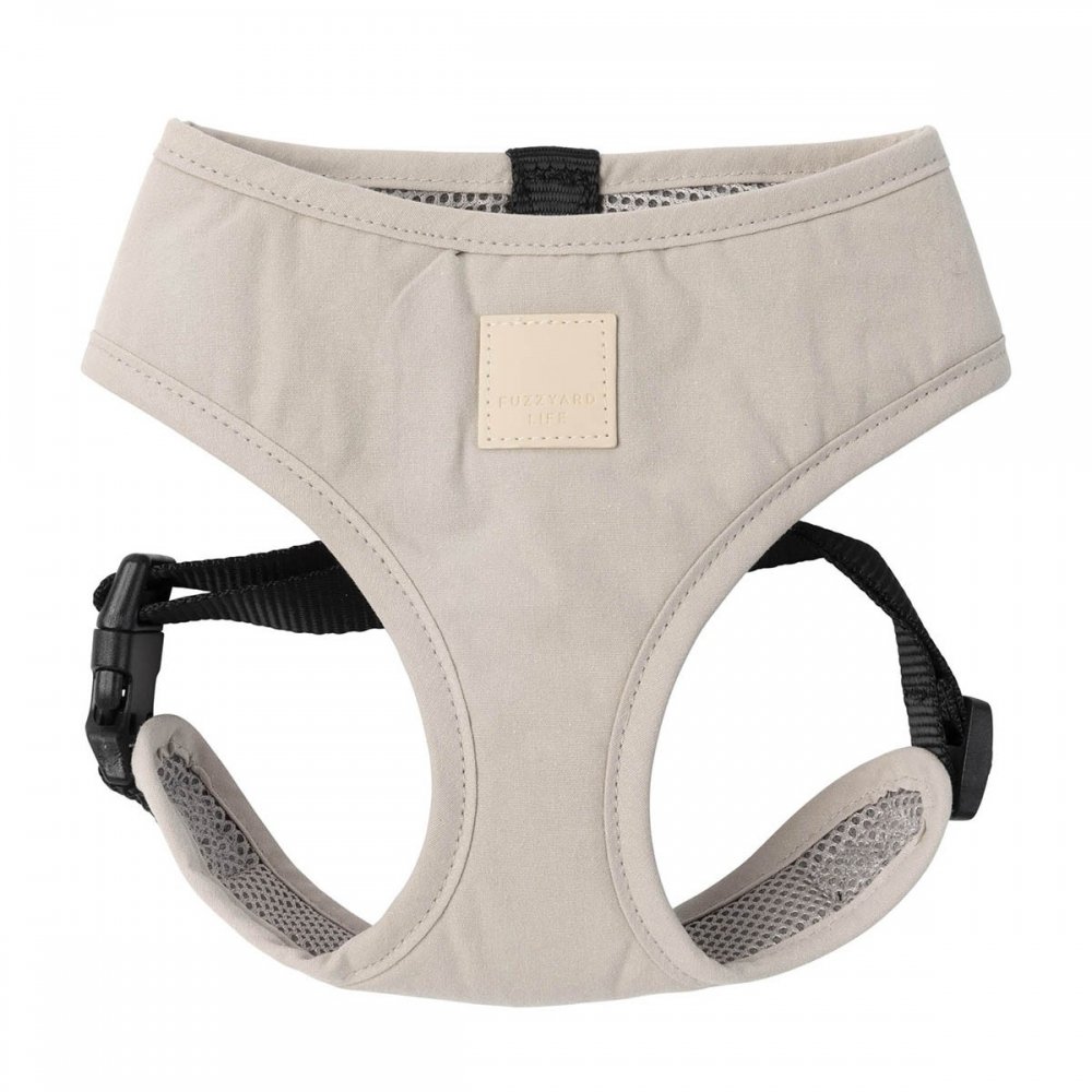 Pehmeät valjaat koiralle FuzzYard Life, beige (XL)