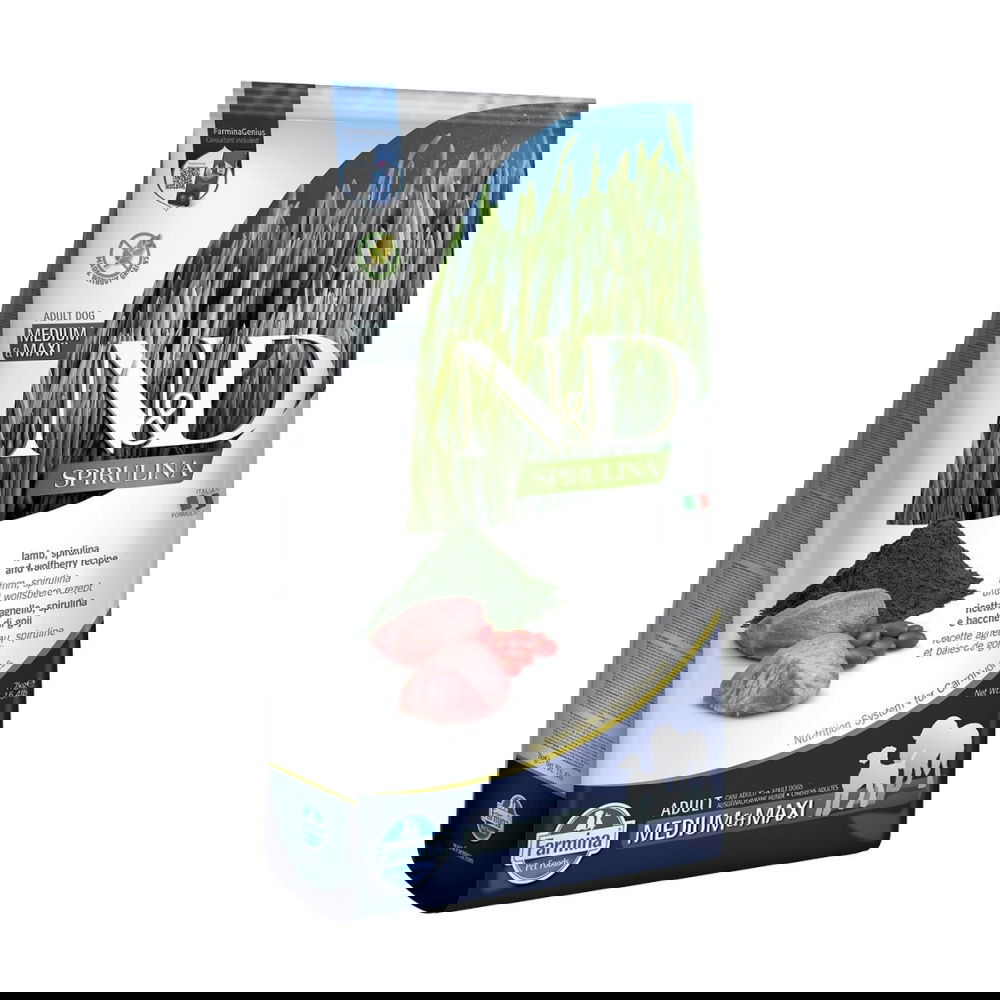 Farmina N&D Dog Spirulina&Lamb M/L 7kg (7 kg)