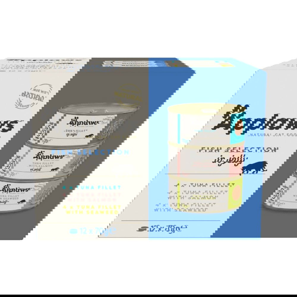 Applaws Kalalajitelma hyytelössä 12x70g