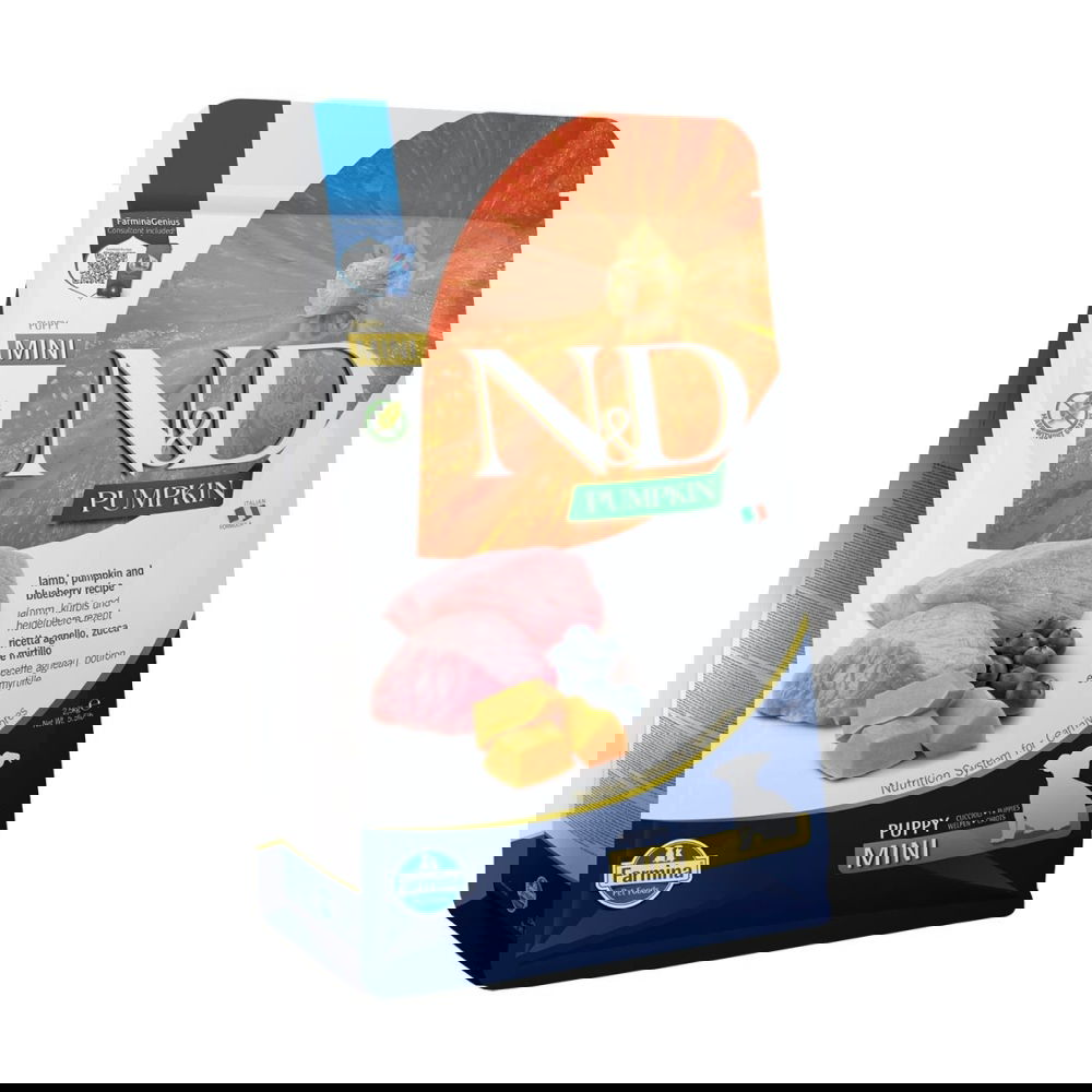 Farmina N&D Pumpkin Dog Lamb & Blueberry Puppy S 2,5 kg (2,5 kg)