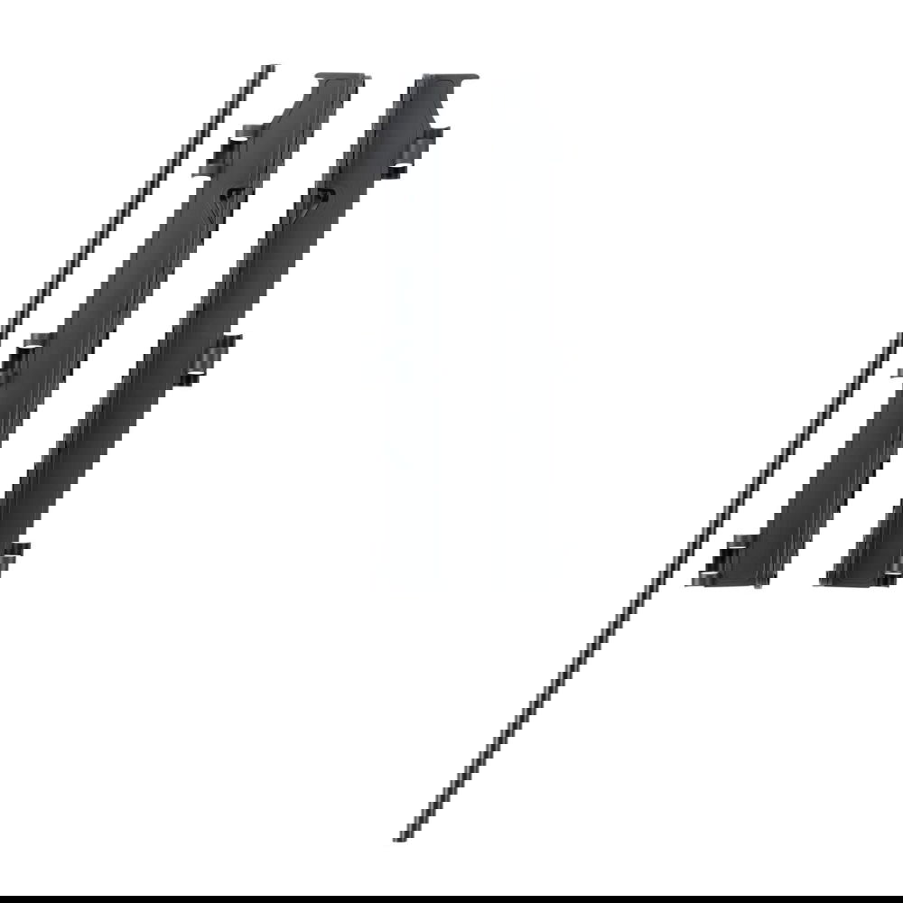 Dog Space-seinäkiinnikkeet, musta