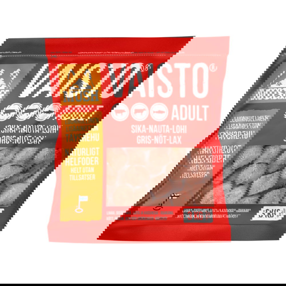 MUSH Vaisto® Punainen sika-nauta-lohi (3 kg)