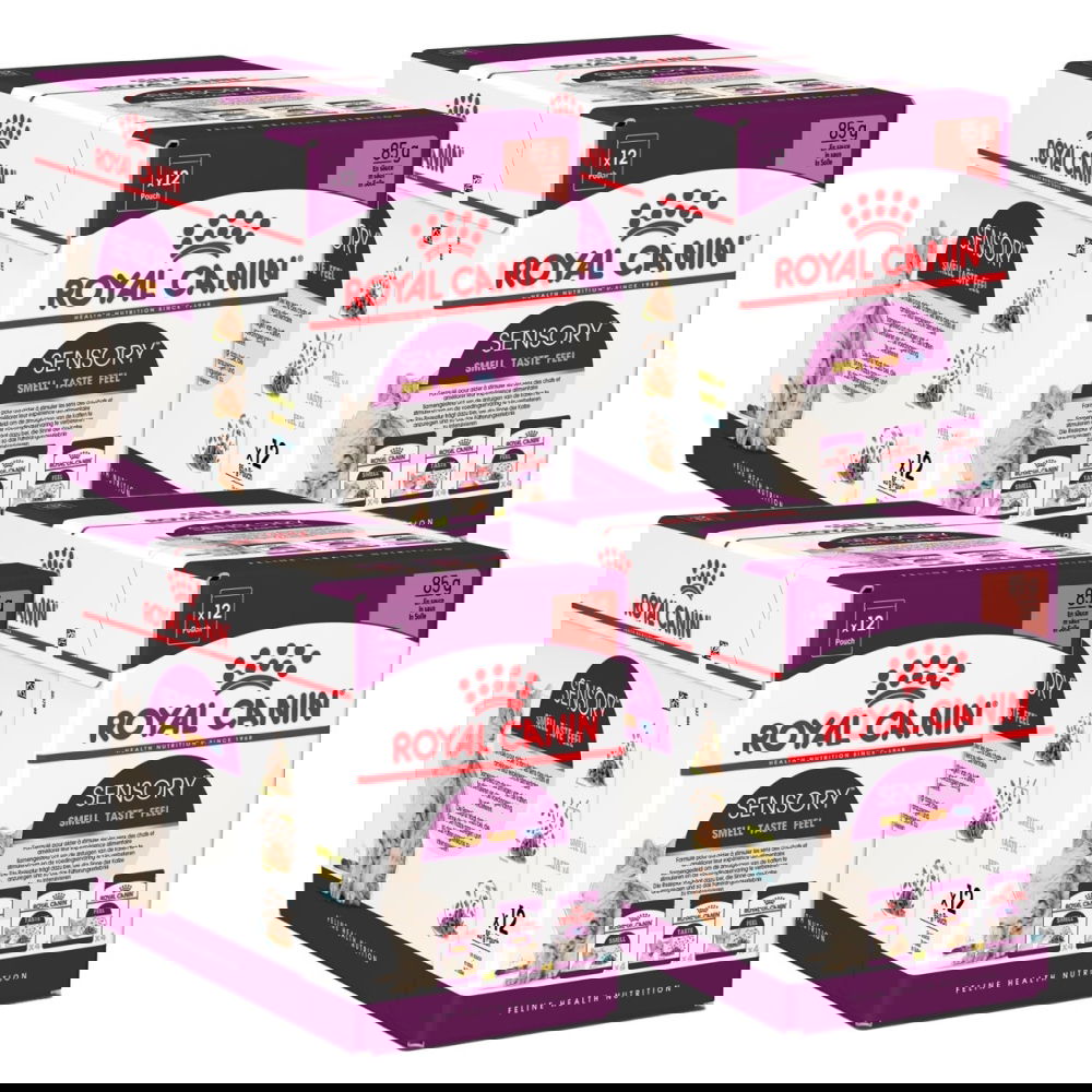 Royal Canin Sensory Mixed box Gravy 85g, 48-pack