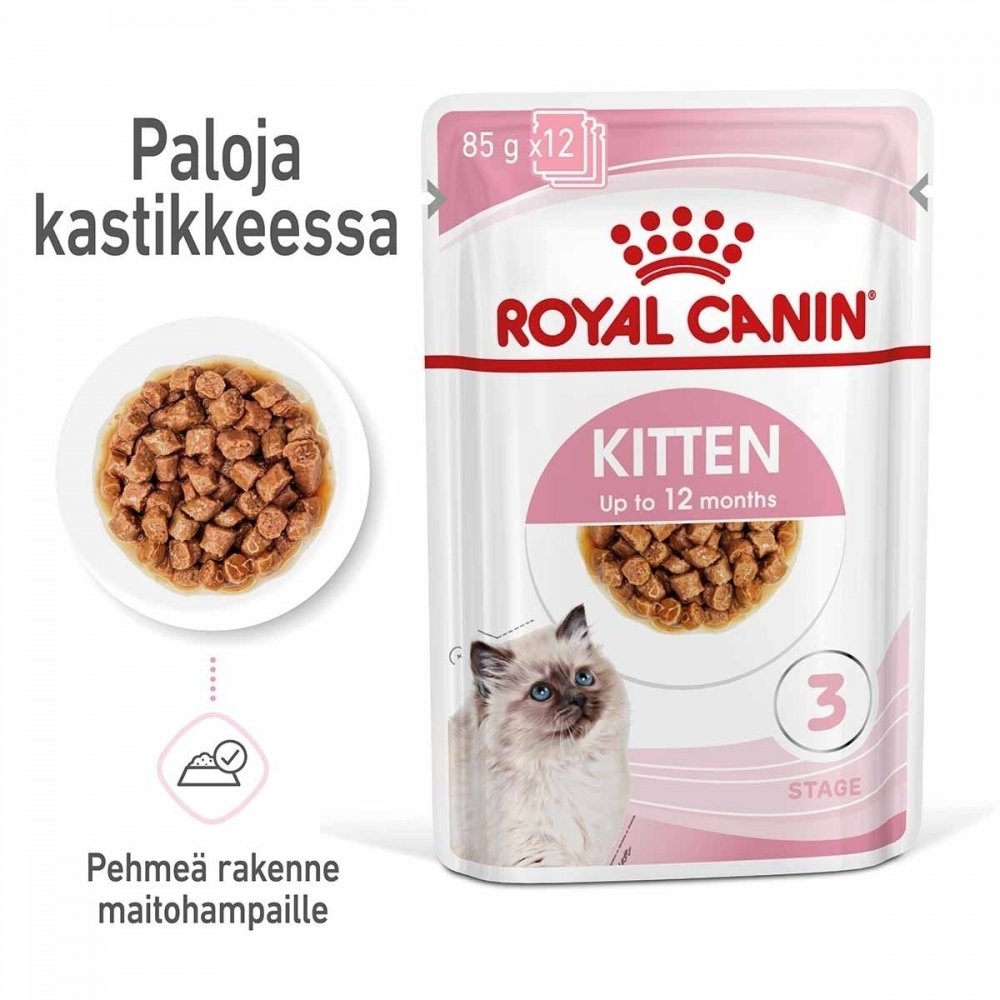 Royal Canin Kitten Gravy, 12x85g