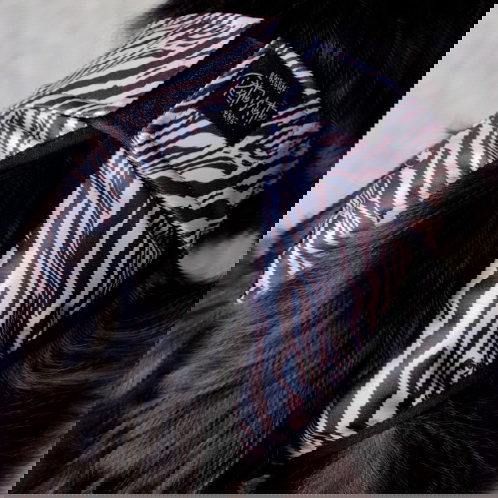 RuttuNuttu juoksupöksyt kietaisumalli, zebra (XS)