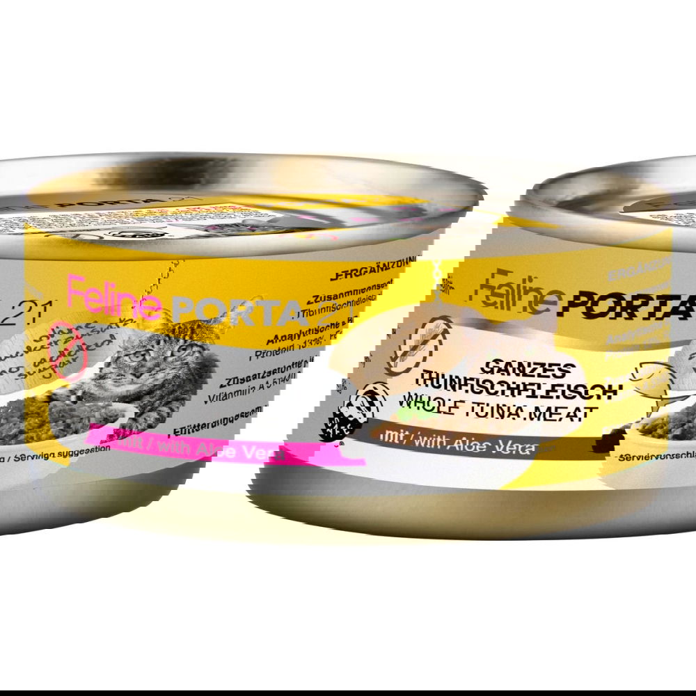 Feline Porta 21 Tonnikala & Aloe Vera (156 g)