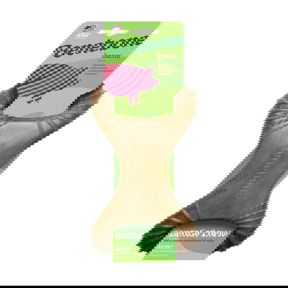 Benebone Dental Chew Bacon (L)