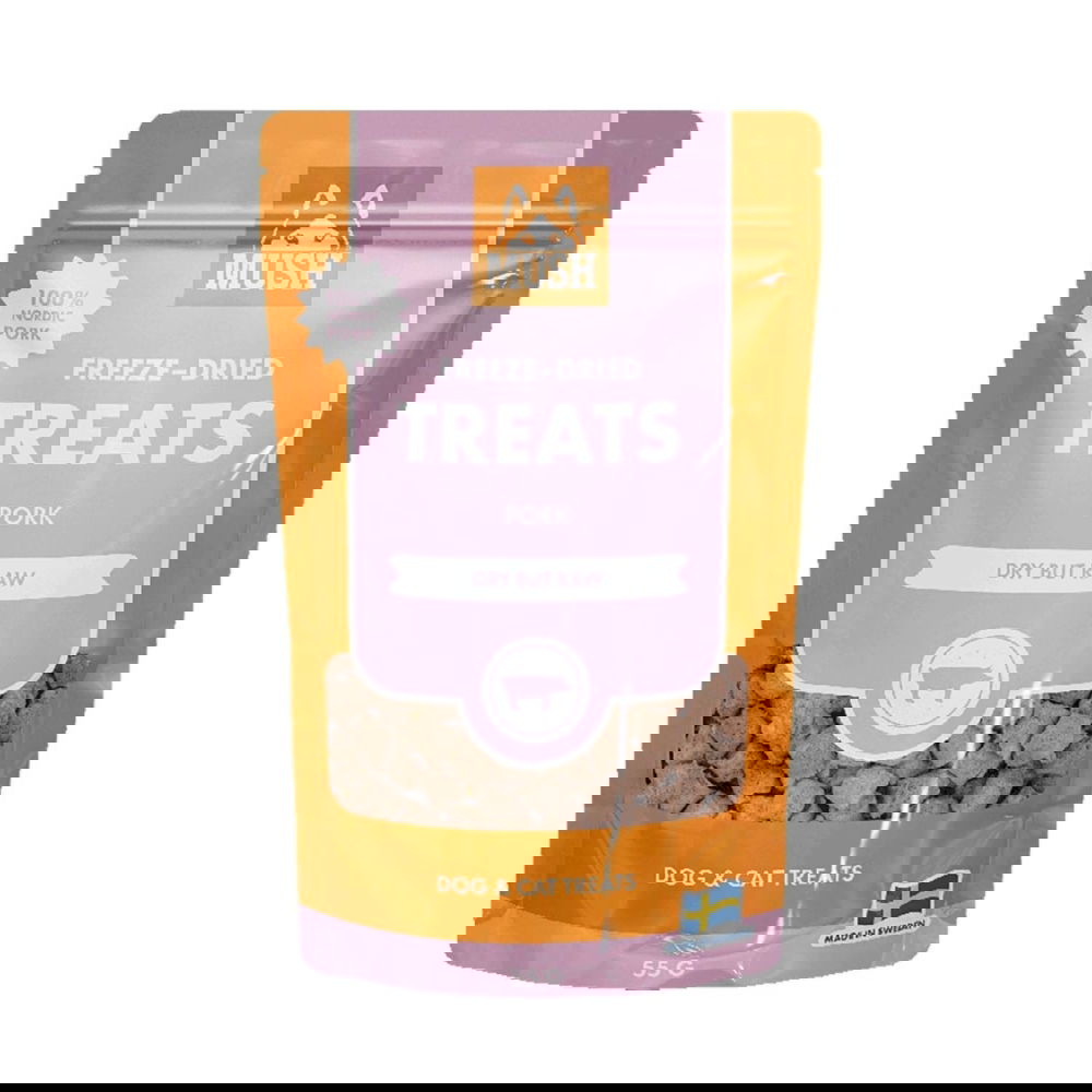 MUSH Freeze-Dried Possu 55g herkku koiralle