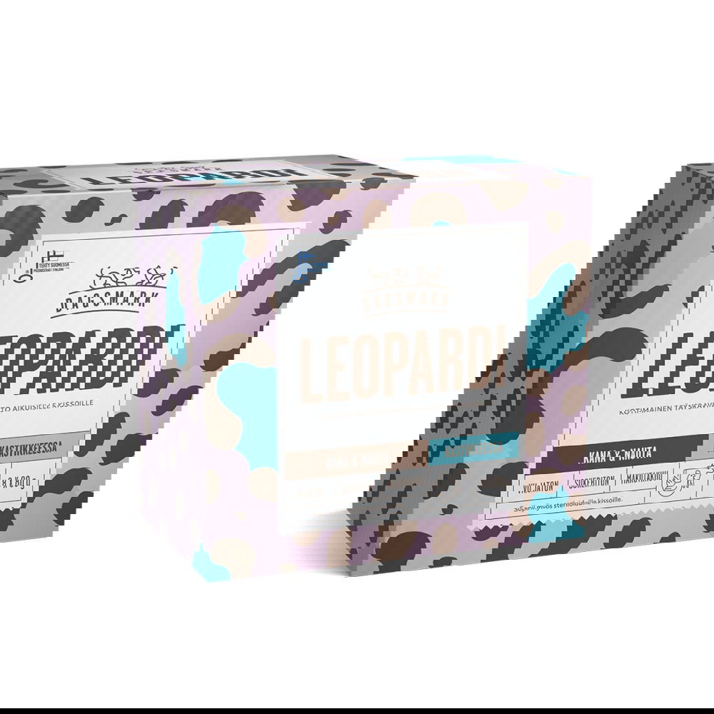 Dagsmark Leopardi kana-nauta kastikkeessa 8x80g