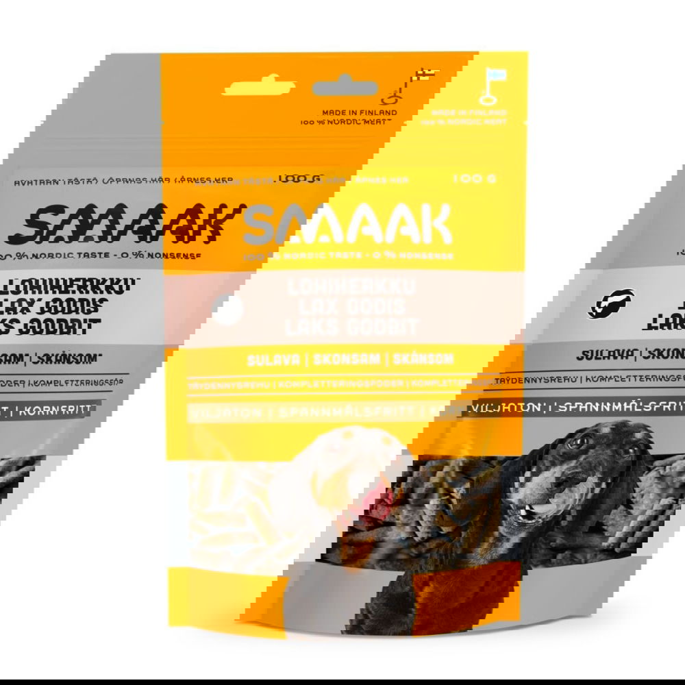 SMAAK Sulava lohiherkku koiralle 100g