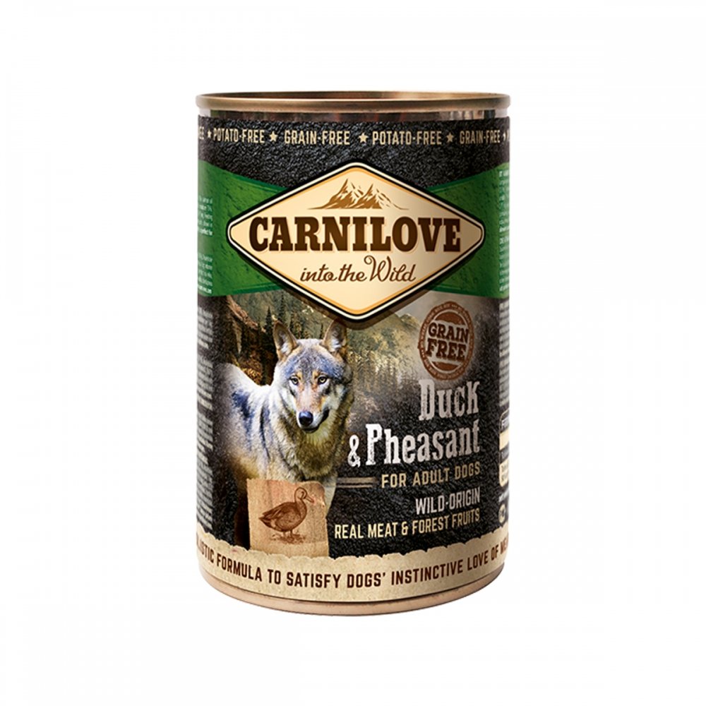 Carnilove Wild Meat ankka & fasaani 400g