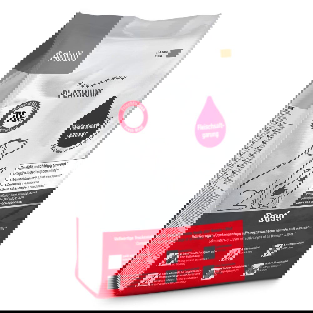 Platinum Adult nauta & peruna (1,5 kg)