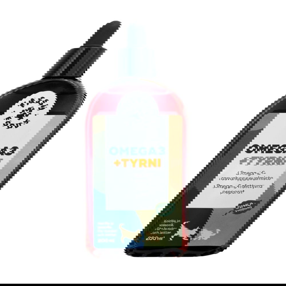 Tassu Foods Omega-3 + Tyrni (200 ml)