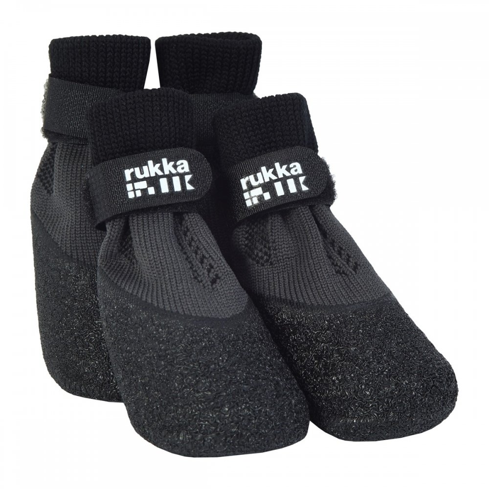 Rukka-koiran tossut kumipinnalla (1)