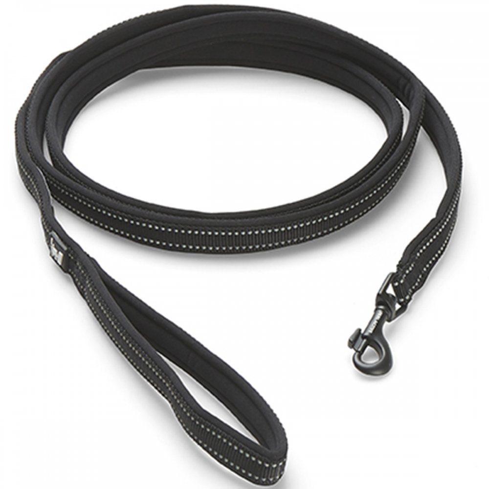 Talutin Feel Active  Padded, musta (10 mm x 200 cm)