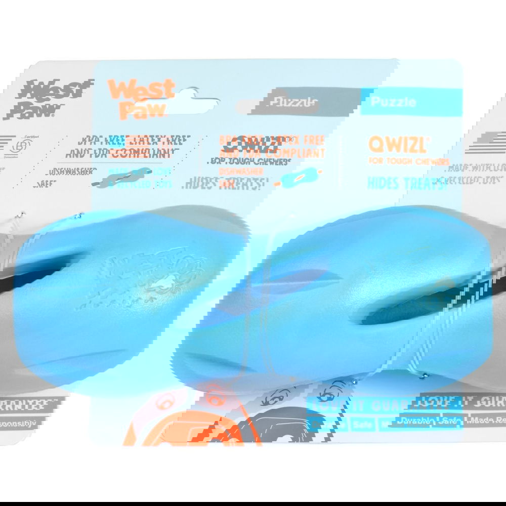 West Paw Qwizl aktivointilelu turkoosi (17 cm)