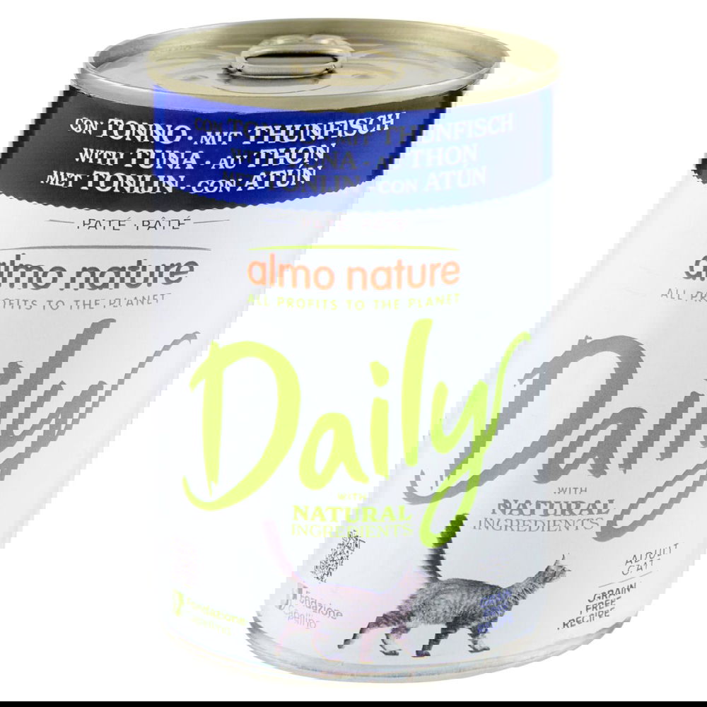 Almo Nature Daily cat mousse tonnikala (400 g)