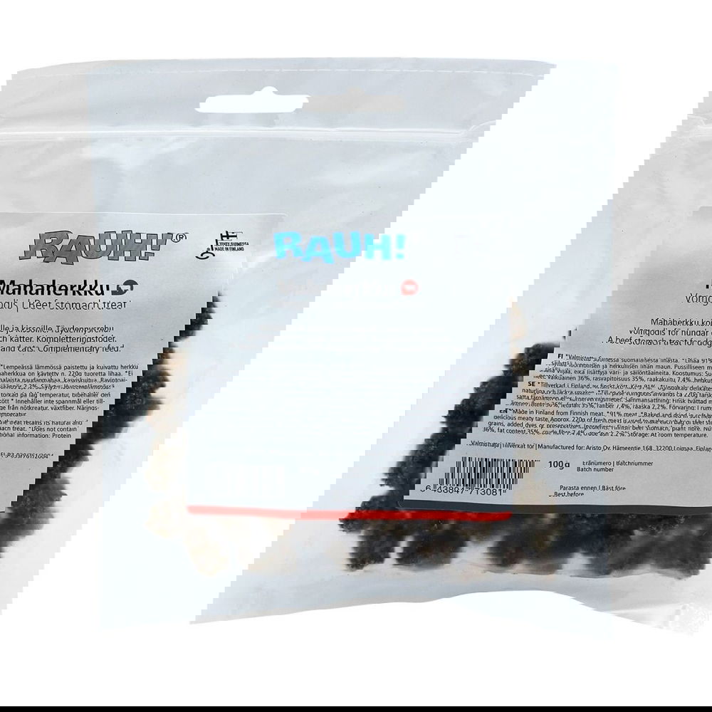 RAUH! Naudanmaha Herkut 100g