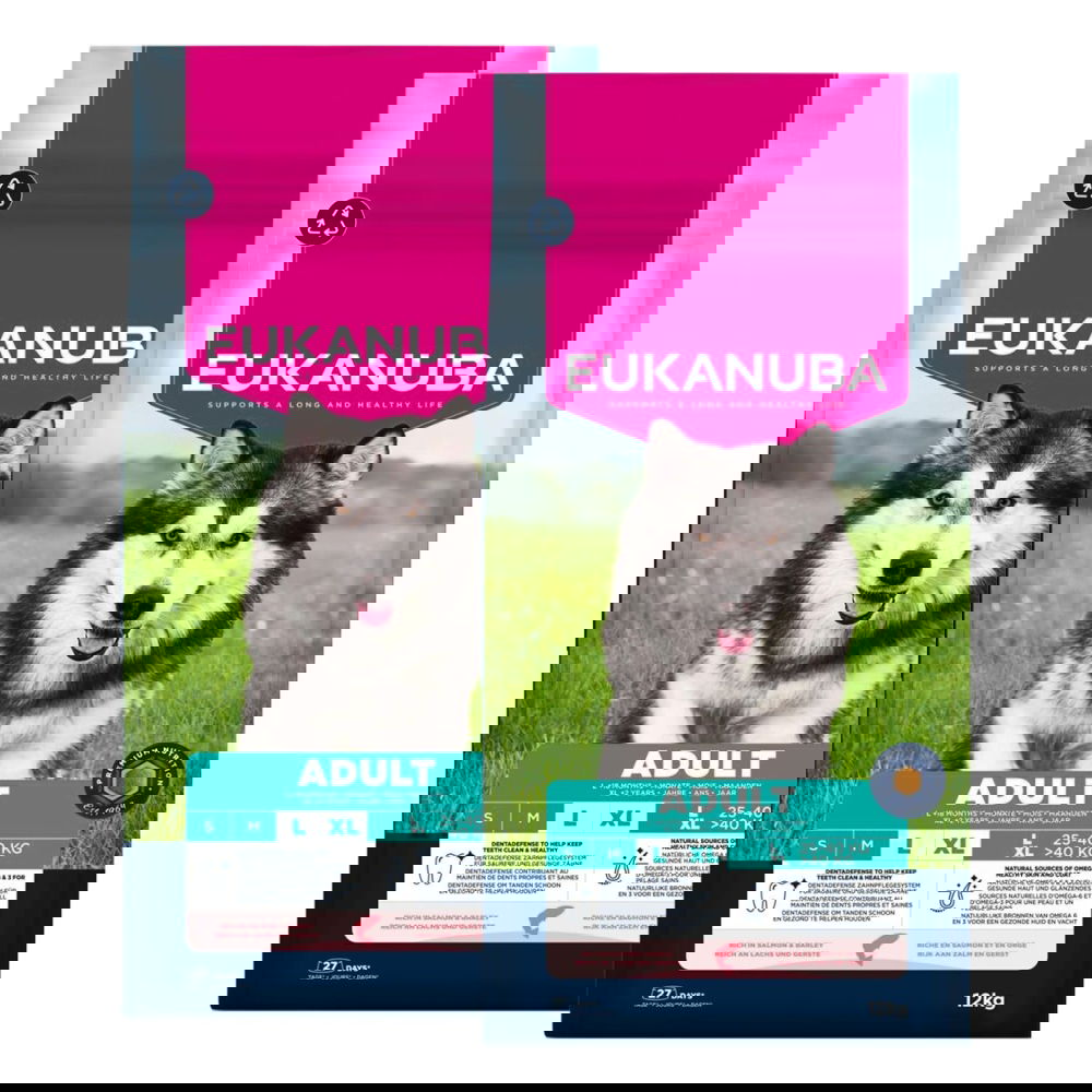 Eukanuba Adult Large Breed Salmon&Barley 2 x 12kg