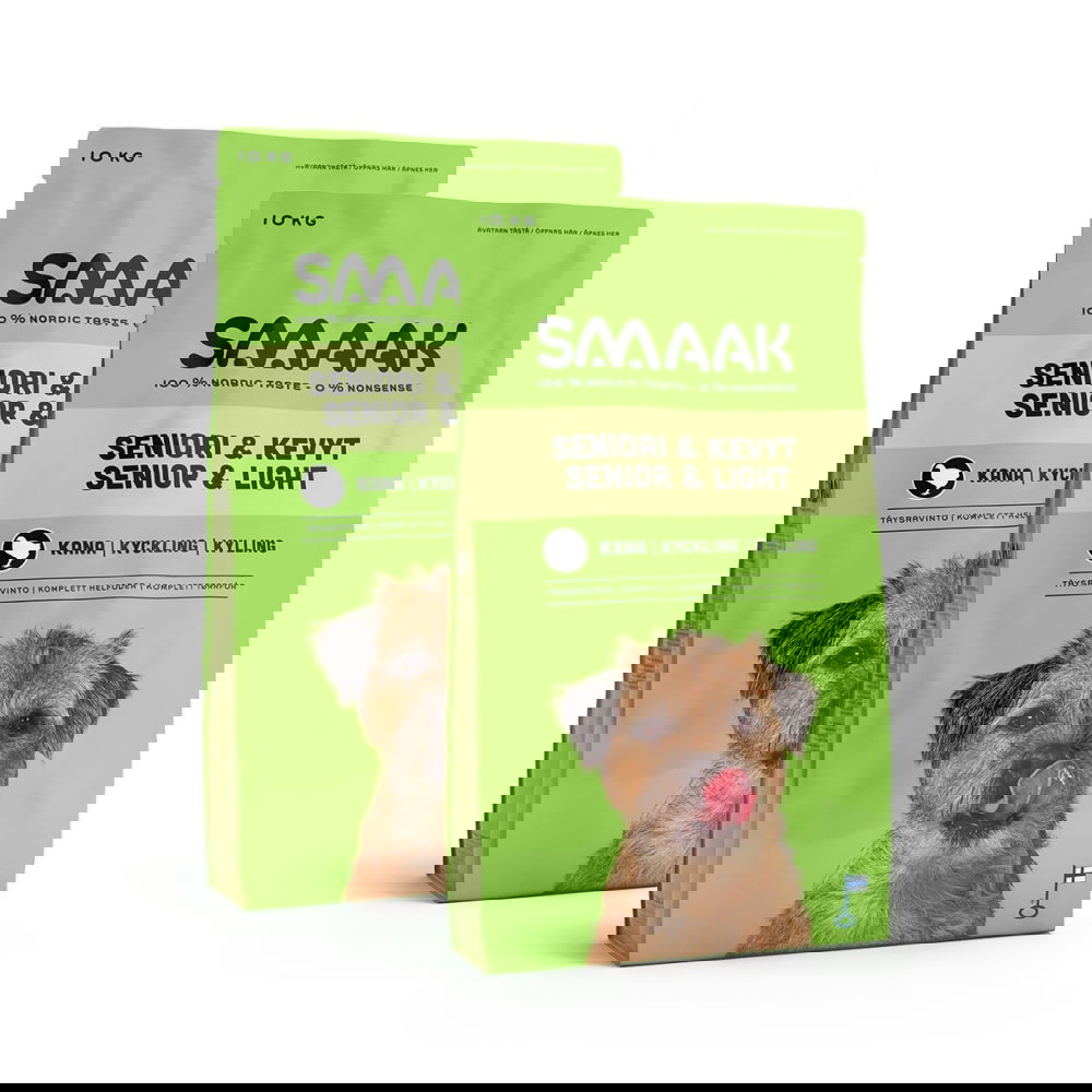 SMAAK kana seniori/kevyt 2 x 10 kg