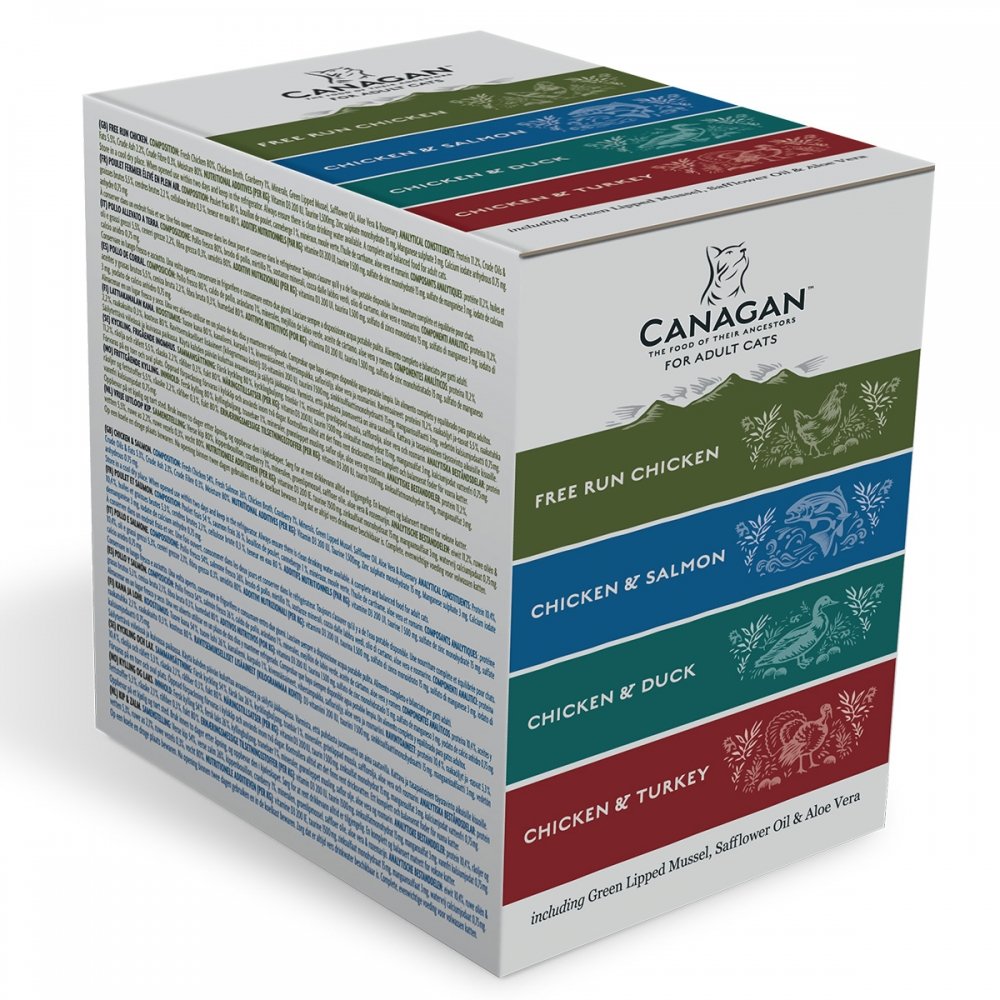 Canagan Cat multipack, 8x 85g