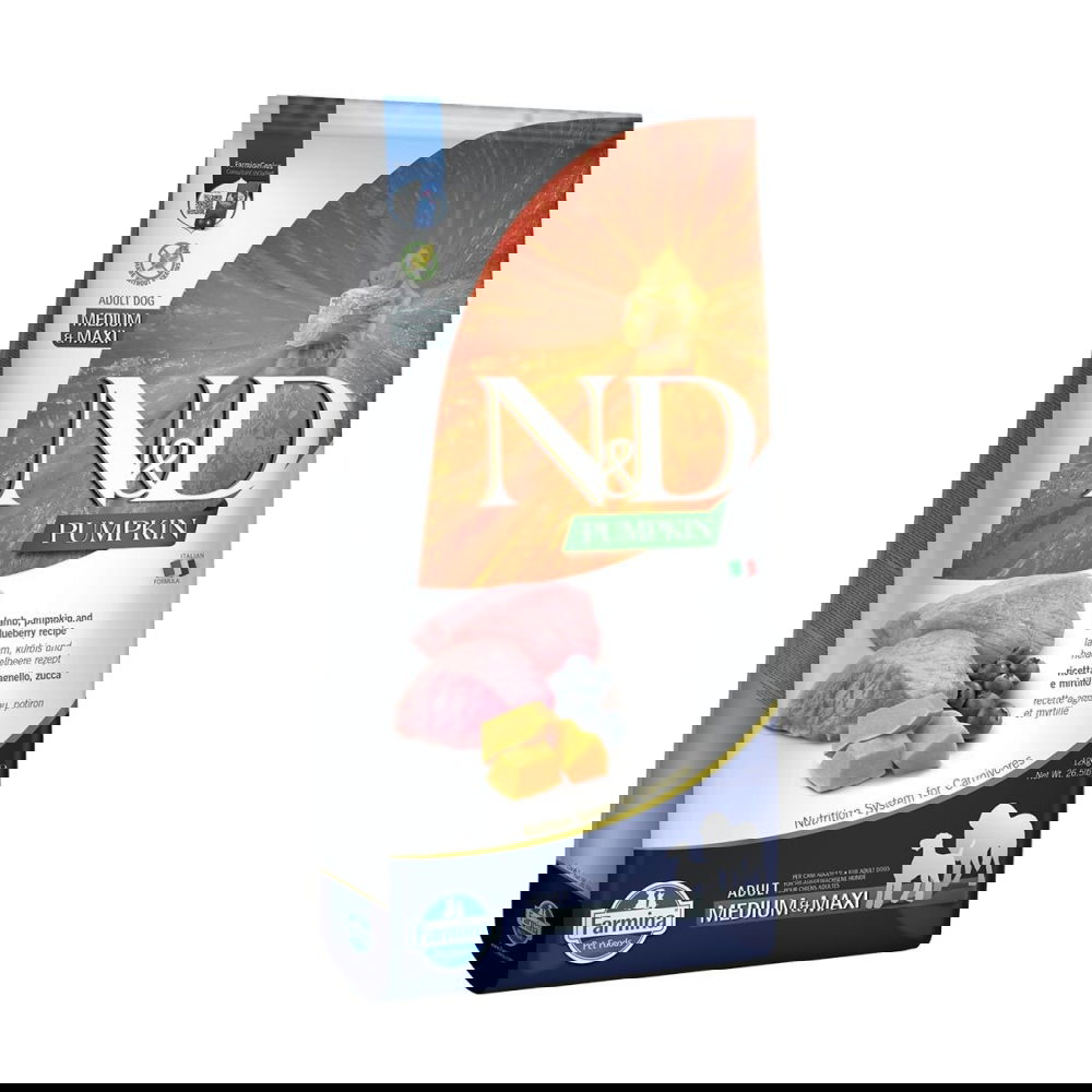 Farmina N&D Pumpkin Dog Lamb & Blueberry M/L 12 kg (12 kg)