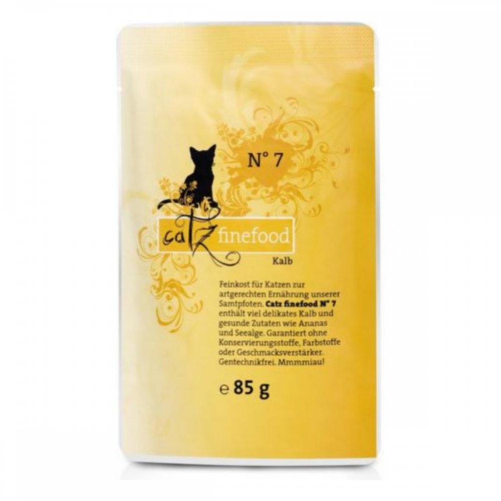 Catz Finefood N°7 nauta & vasikka (85 g)