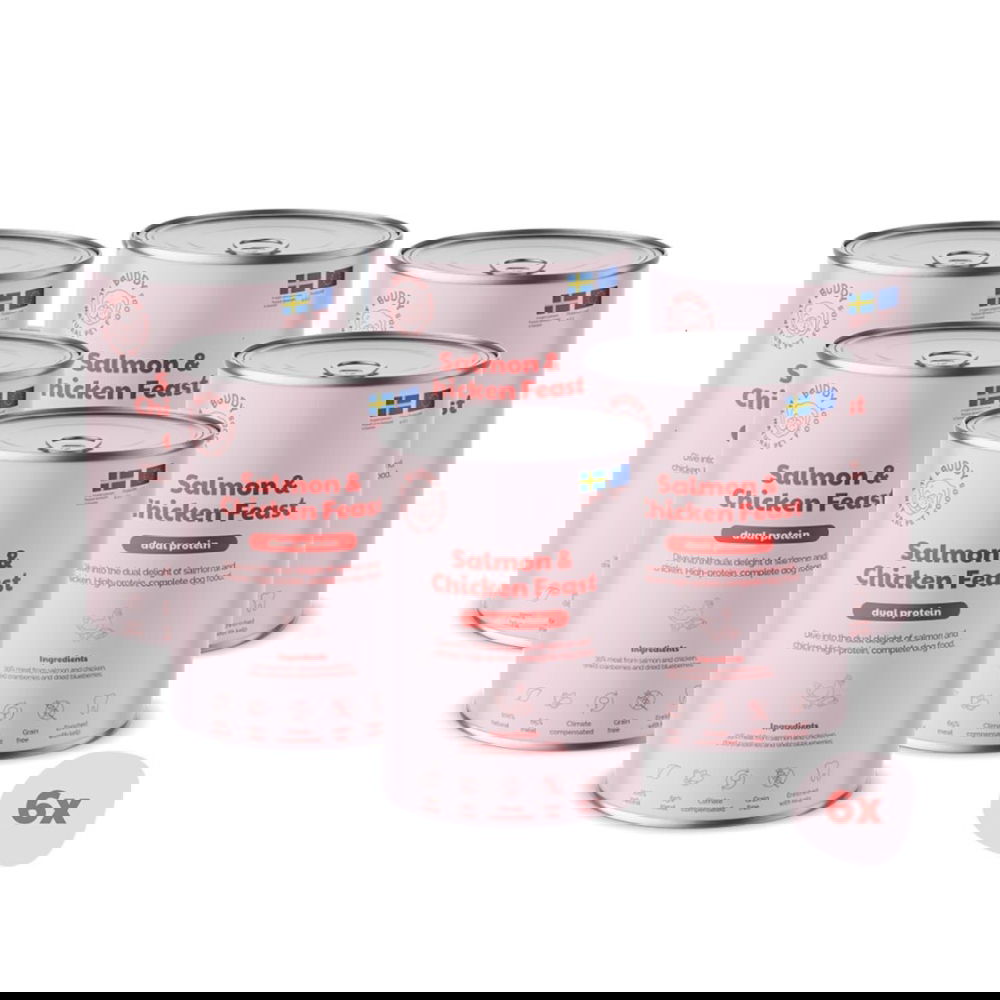 Buddy Salmon & Chicken Feast 400g