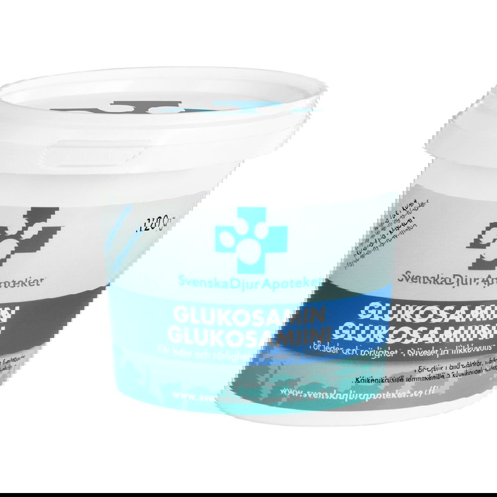 Svenska djurapoteket djurapoteket Glukosamin (120 g)