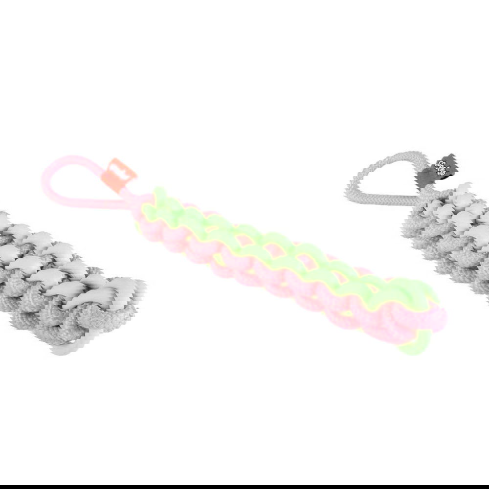 Coockoo Twisting köysilelu vihreä-pinkki