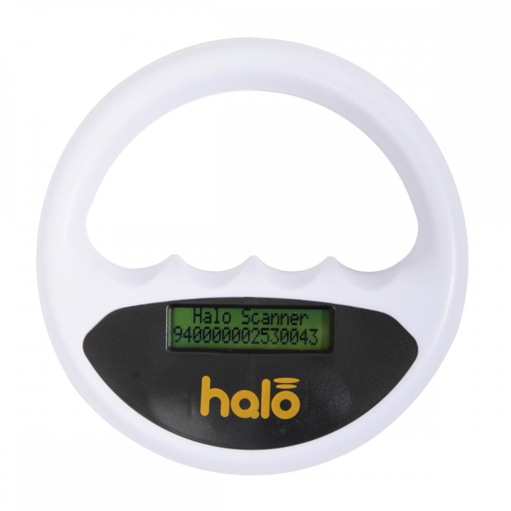 Mikrosirunlukija Halo Scanner (Valkoinen)