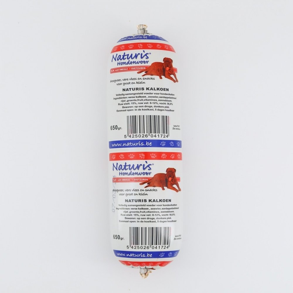 Naturis kalkkuna makkara (650 g)
