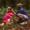 Ruffwear Sun Shower koiran sadetakki, pinkki