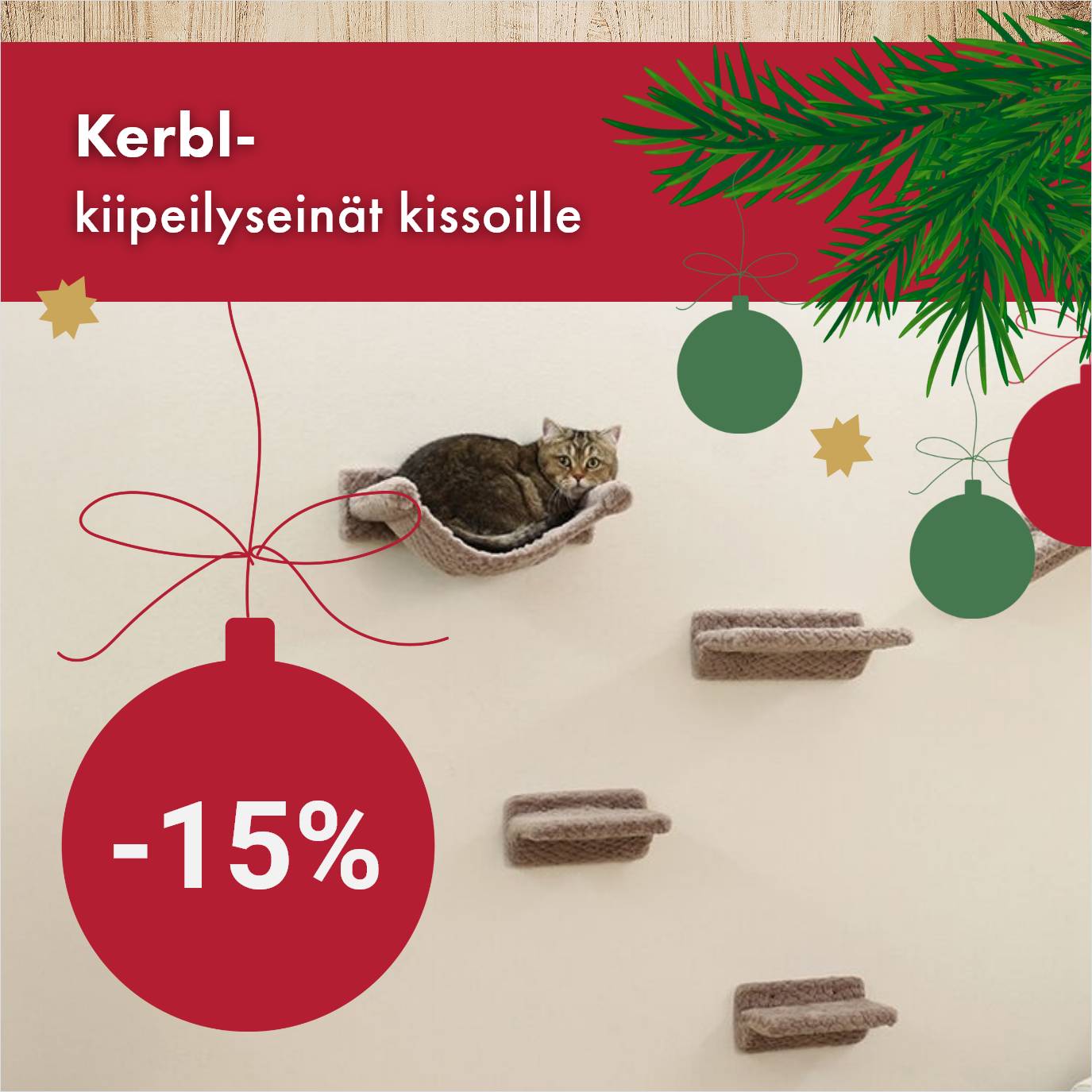 kerbl kiipeilyseinät -15% 31.12. asti