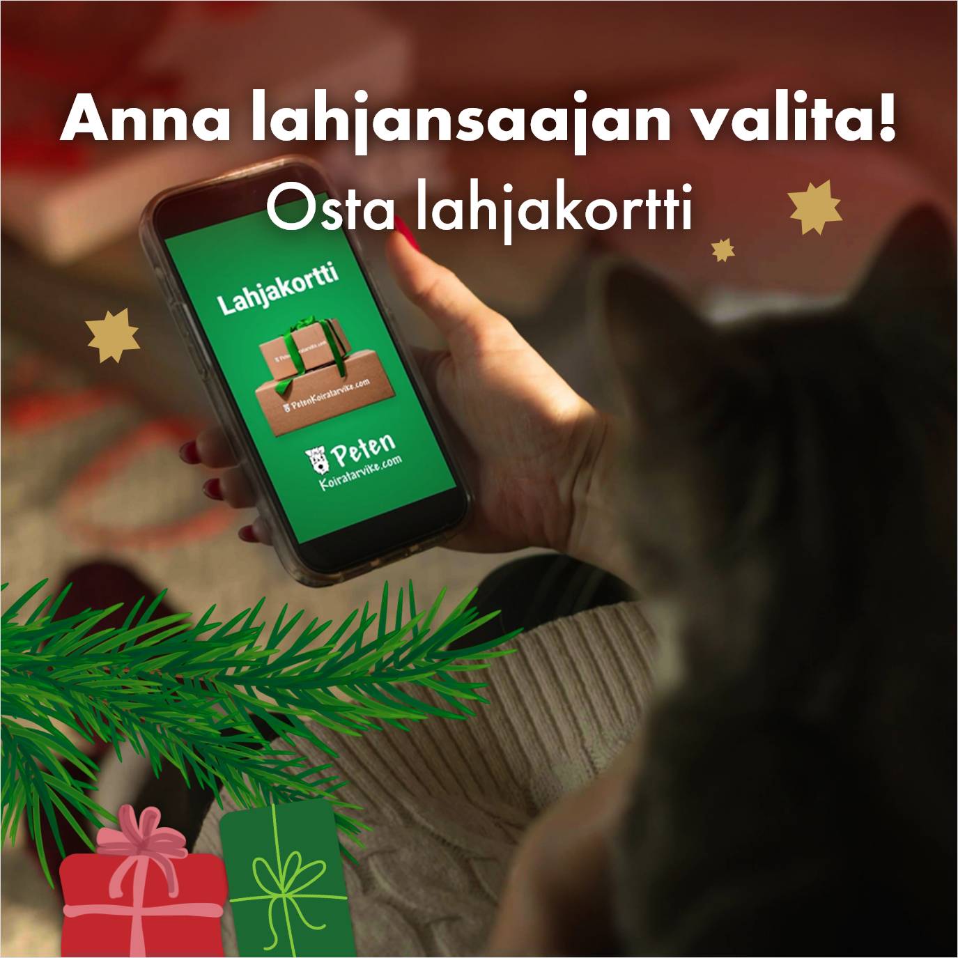 Anna lahjansaajan valita - osta lahjakortti!