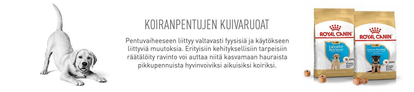 Royal Canin Breed: Koiranpennut