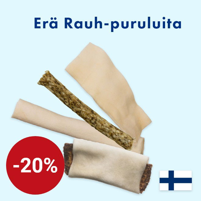 Er&auml; Rauh puruluita -20% 31.12. asti