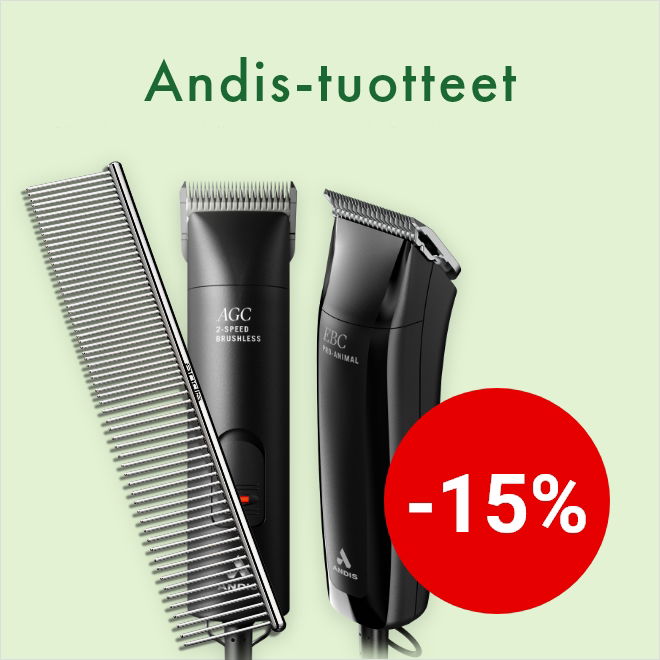 -15% Andis-tuotteet