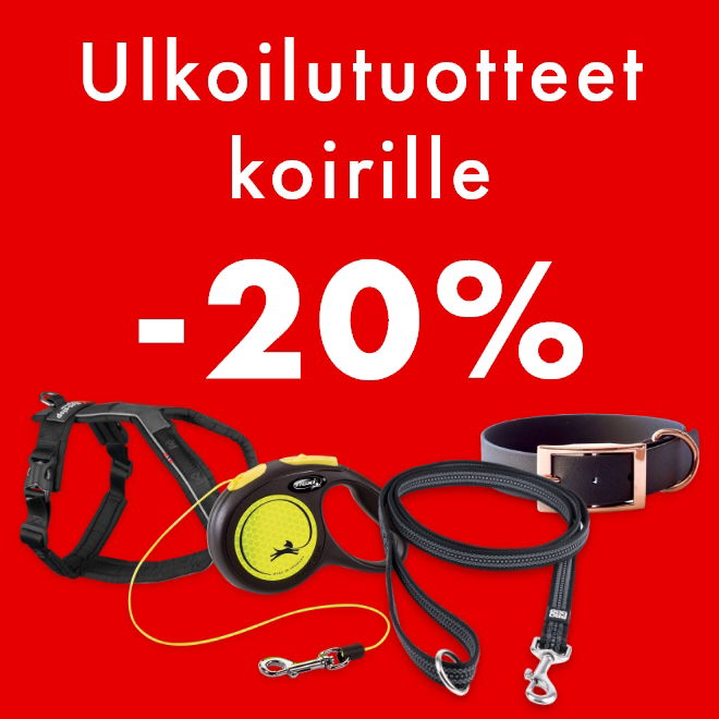 Koiran ulkoilutuotteet