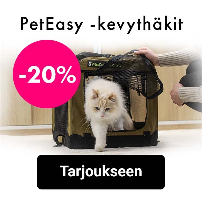 Laadukkaat kissatarvikkeet ja kissanruoat Peteltä 