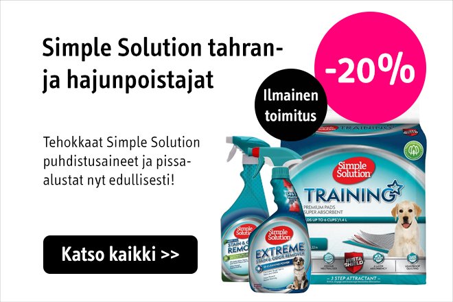 Simple Solution tuotteet -20%