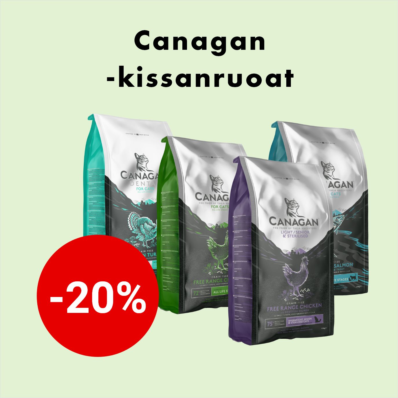 -20% Canagan-kissanruoat