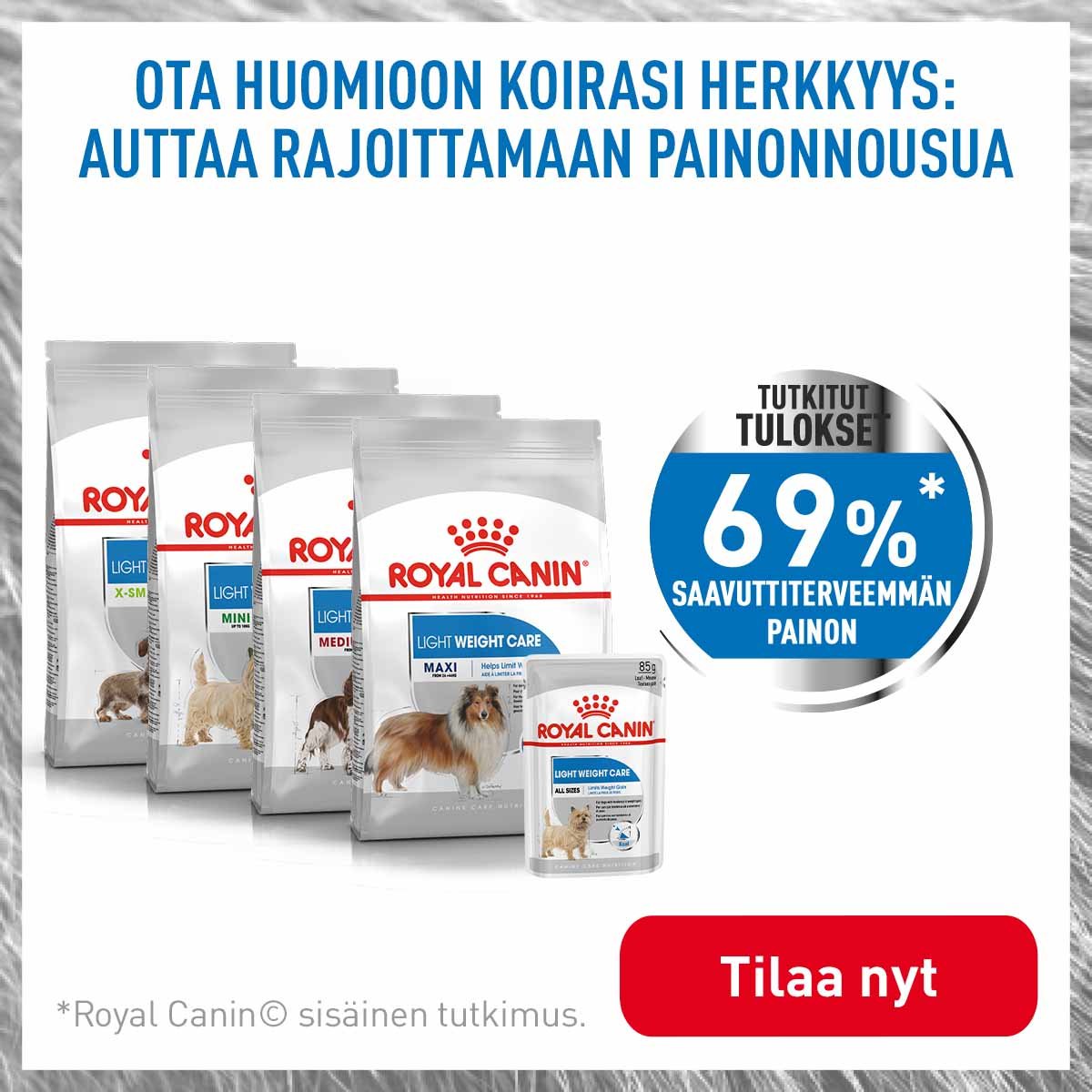 Royal Canin Light weight care koirille