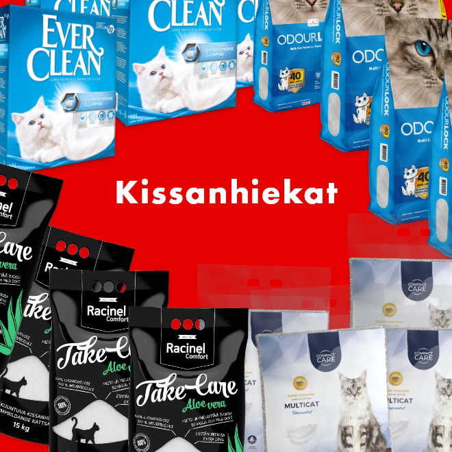 Kissanhiekat pakettitarjouksessa - osta enemmän ja säästä