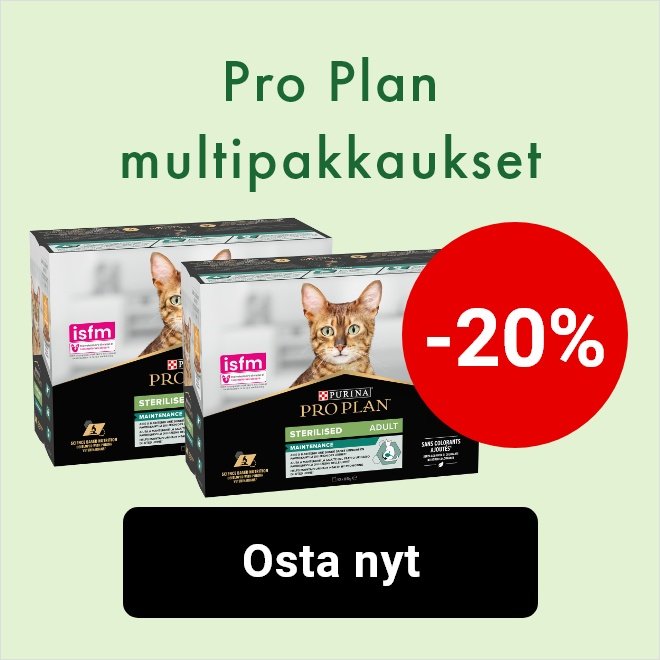 -20% Purina Pro Plan -multipakkaukset kissalle