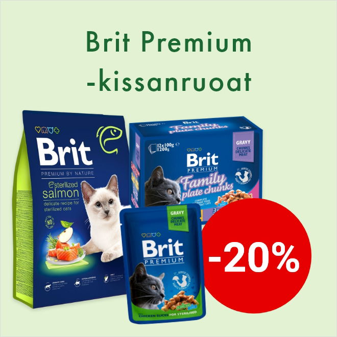 -20% Brit Premium -kissanruoat