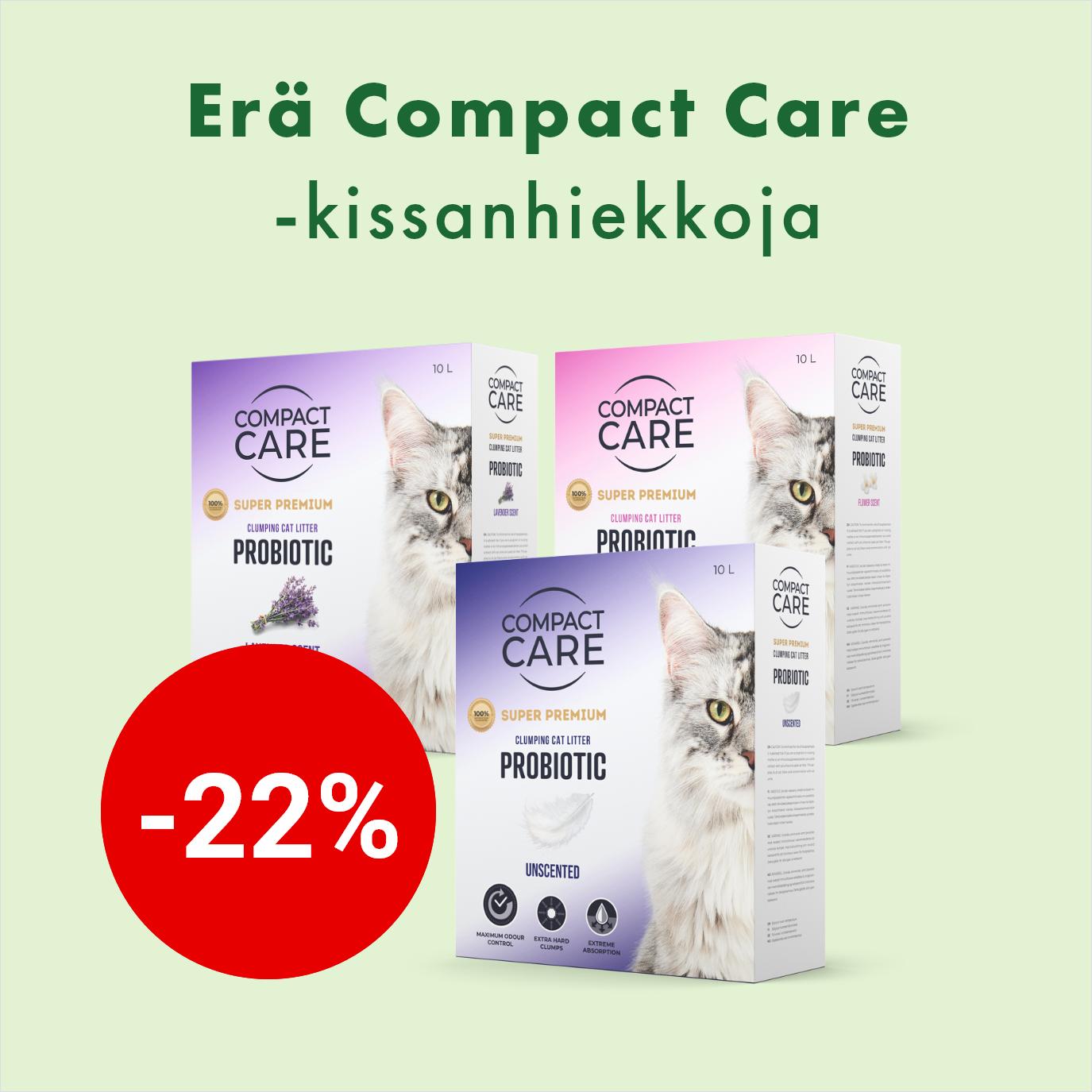 Erä Compact Care -kissanhiekkoja -22%
