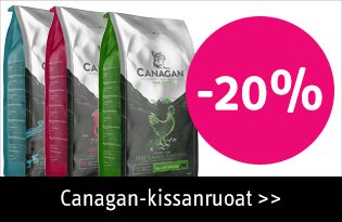 Canagan kuivaruoat kissoille 1,5-8kg -20%